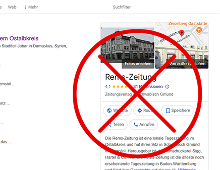 Google Unternehmensprofil löschen - Anleitung